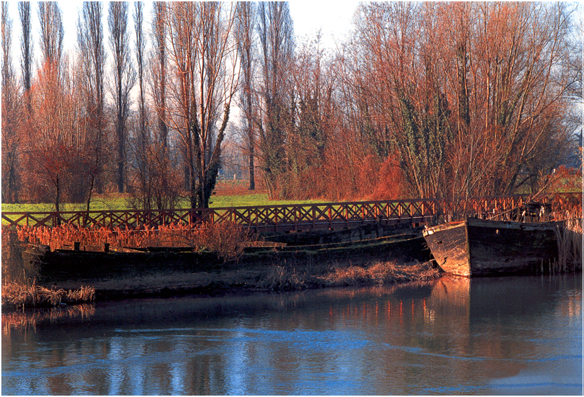 TRATTO DI PASSERELLE SOPRA I "BURCI"