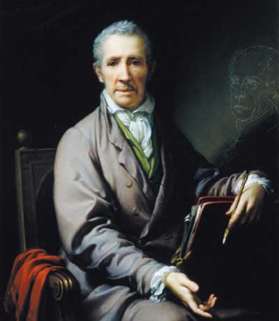 Giovanni Battista Lampi, autoritratto, 1828