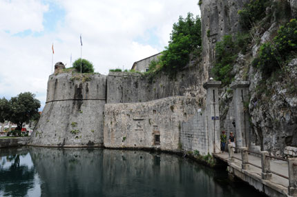 Cattaro, porta Sud con ponte levatoio.