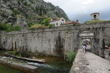 Cattaro, le mura e Porta Nord