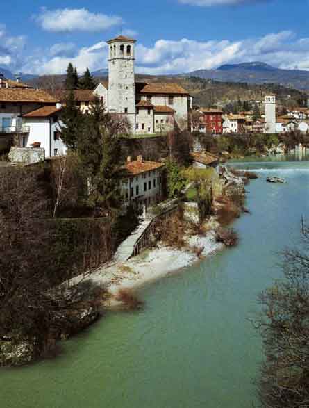 Cividale del Friuli, sul fiume Natisone