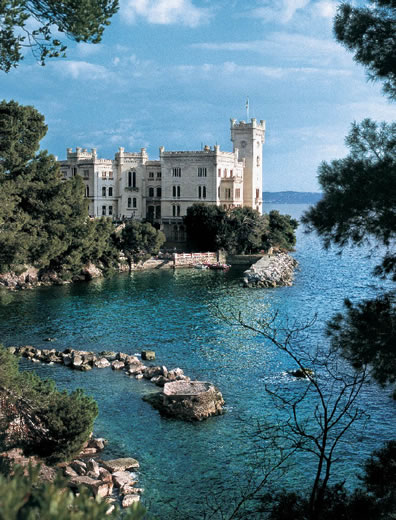 Trieste. Castello di miramare