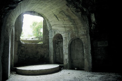 Struttura in uso durante la grande guerra