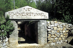 Struttura in uso durante la grande guerra