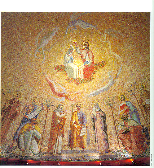 Cantino absidale: mosaico